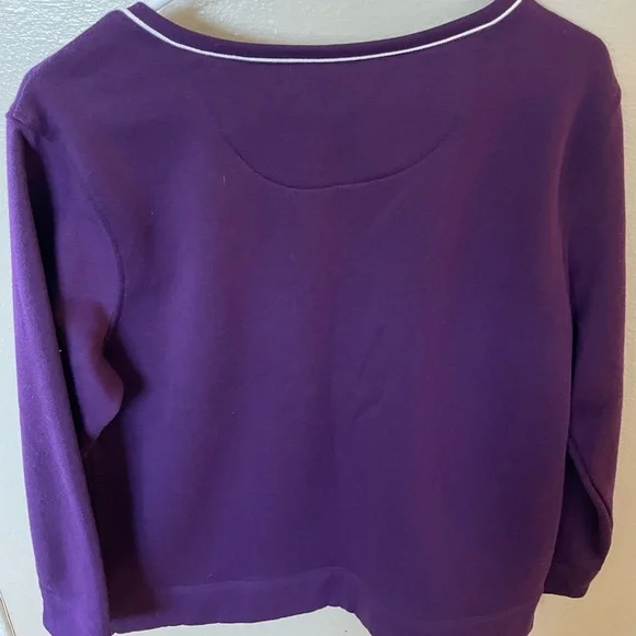 Bobbie Brooks Purple Sweatshirt - Picture 3 of 3